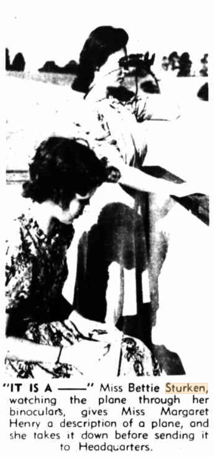 THEY WATCH FOR ENEMY PLANES: VAOC is "The Eyes and Ears of the Air Force
By PATRICIA KNOX, War Correspondent