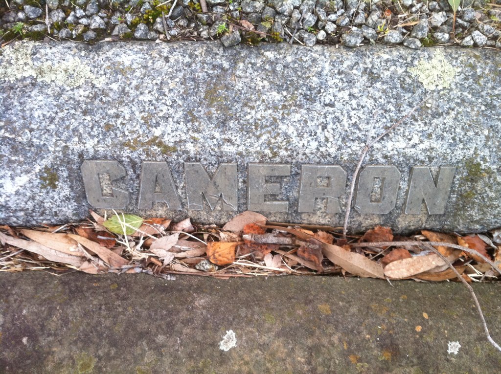 Berwick Cemetery
Donald & Eleanor CAMERON