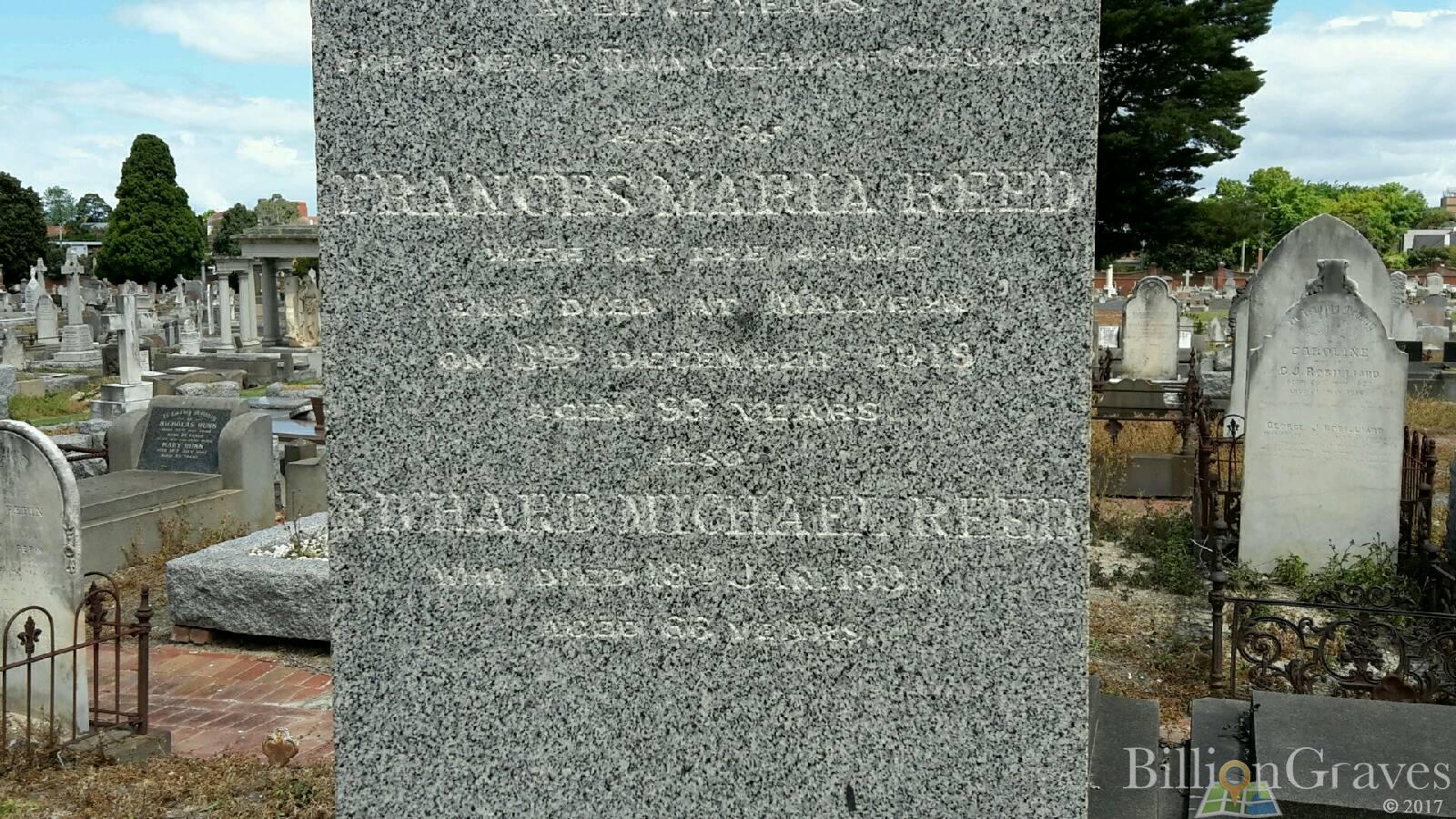Brighton Cemetery
REED