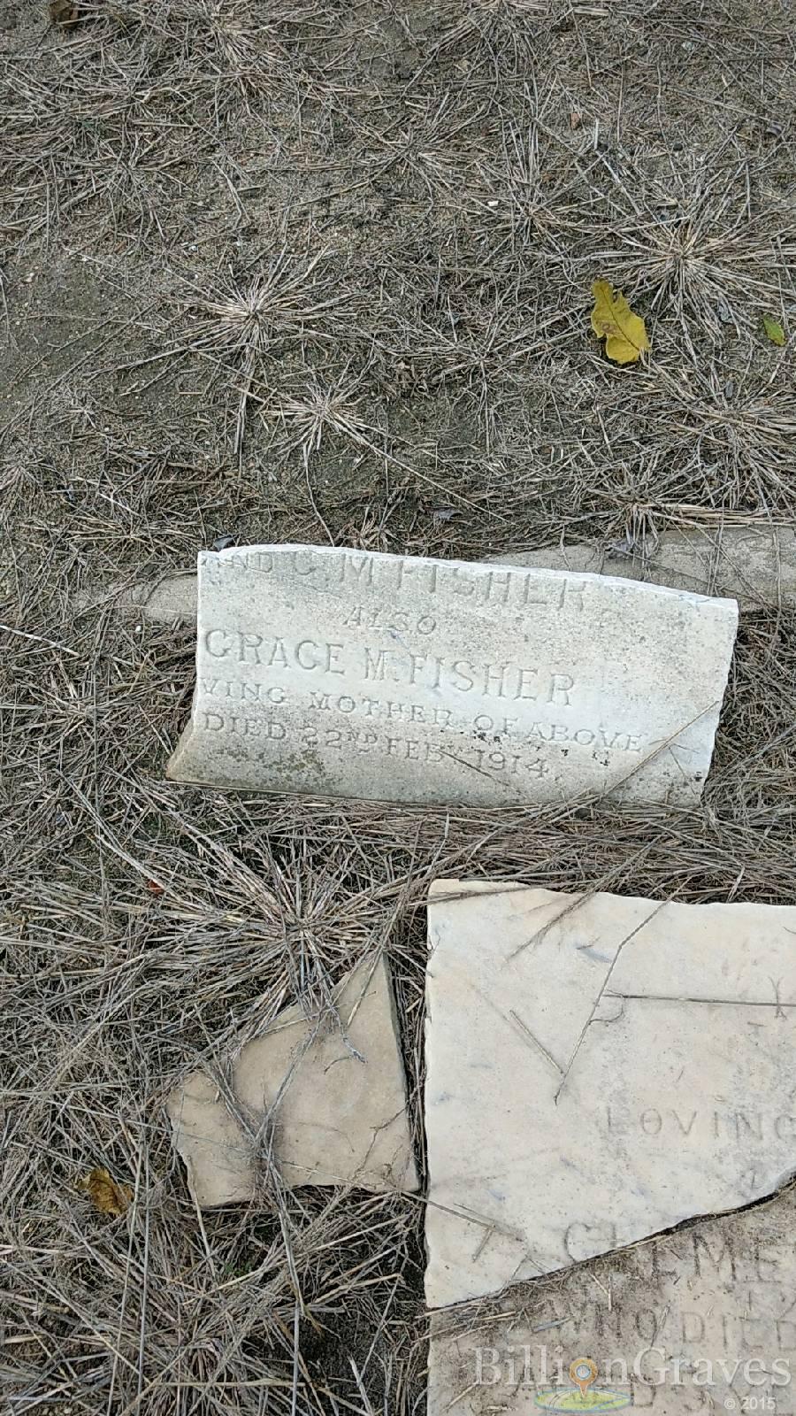 St Kilda Cemetery
Fisher grave
(Image Billion Grave)