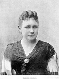 Mary Ellen CHRISTIAN
Image courtesy of the State Library of Victoria (IAN01/12/92/4) (Illustrated Australian News 1 Dec 1892)